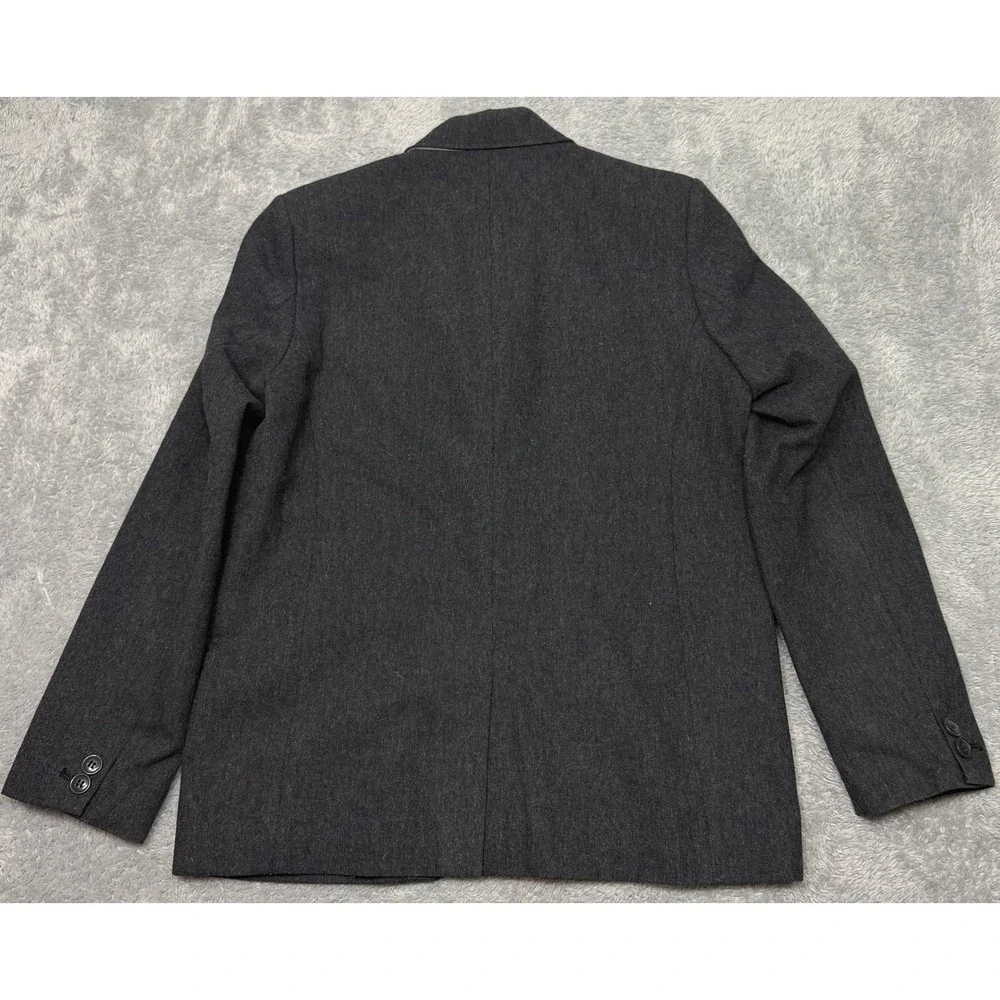 Penny Stock Blazer Mens Medium Gray The Penny Blazer Wool Blend Two Button Coat